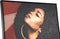 PTMD Janicia Black Polyester Painting Rectangle Woman