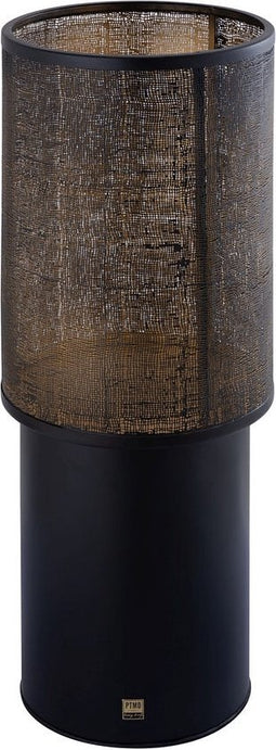 PTMD Jarne Windlicht - 35x35x90 cm - Ijzer - Zwart