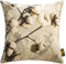 PTMD Jash Grey Cotton Velvet Cushion Cotton Plant S