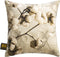 PTMD Jash Grey Cotton Velvet Cushion Cotton Plant S