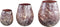 PTMD Jice Red Glass Rough Finish Stormlight Round L