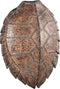 PTMD Jorge Beeld Schildpad Wanddecoratie - 57x44x13 cm - Poly - Bruin