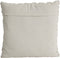 PTMD Josephine Cream cotton cushion diamond pattern squ