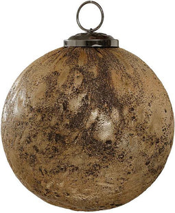 PTMD Jurre Kerstbal - H12 x Ø12 cm - Glas - Koper