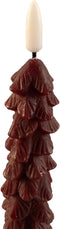 PTMD Kaars Led - 5x5x28 cm - Polyetheen - Rood