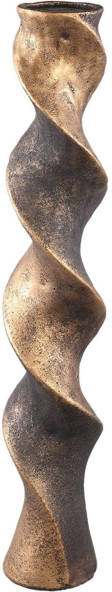 PTMD Kandelaar Bryah - 16x16x90 cm - Cement - Zwart