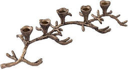 PTMD Kandelaar Jeffrey - 53x17x10 cm - Aluminium - Messing