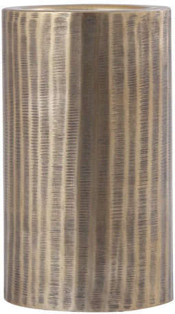 PTMD Kandelaar Jowad - 13x13x21 cm - Aluminium - Goud