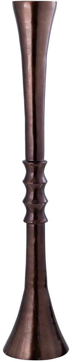 PTMD Kandelaar Moy - 24x24x140 cm - Aluminium - Brons