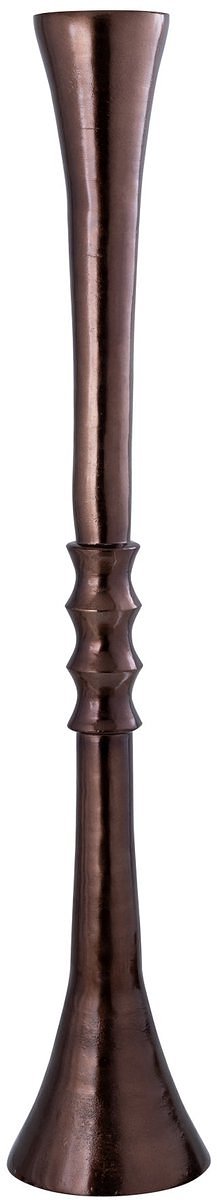 PTMD Kandelaar Moy - 24x24x153 cm - Aluminium - Brons