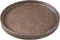 PTMD Kasim Bronze ceramic glazed plate round L