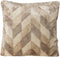 PTMD Kathleen Cream Artificial Fur Cushion Square S