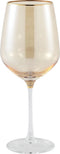 PTMD Kaylin Gold luster rode wijn glas