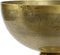 PTMD Kelby Brass Casted Alu Bowl On Stand Antique Round