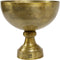 PTMD Kelby Brass Casted Alu Bowl On Stand Antique Round