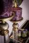 PTMD kelsay goud kandelaar ijzer met glas l