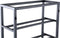 PTMD Kentyn Black Rectangle Iron Wine Rack Small