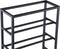 PTMD Kentyn Black Rectangle Iron Wine Rack Small