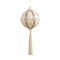 PTMD Kersthanger Dahryl - 20x20x54 cm - Polyester - Creme