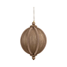 PTMD Kersthanger Nadinee - 20x20x30 cm - Polyester - Transparant