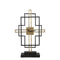 PTMD Klok Joani - 32x11x49 cm - Metaal - Goud