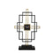 PTMD Klok Joani - 32x11x49 cm - Metaal - Goud