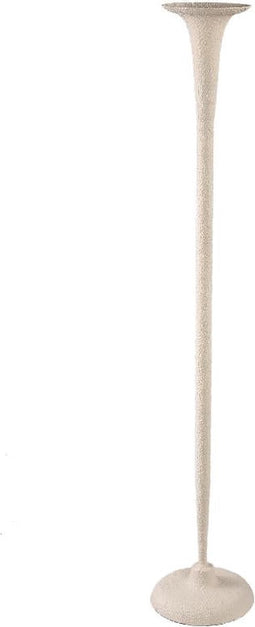 PTMD Krish Cream Iron Candle Holder Round Taps Rough L