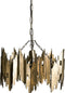 PTMD Krister metalen hanglamp goud maat in cm: 47 x 47 x 47 - Goud - Goud