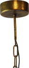 PTMD Krister metalen hanglamp goud maat in cm: 47 x 47 x 47 - Goud - Goud