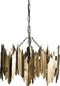 PTMD Krister metalen hanglamp goud maat in cm: 47 x 47 x 47 - Goud - Goud