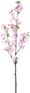PTMD Kunstbloem Bloesem - 50x30x95 cm - Plastic - Roze