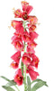 PTMD Kunstbloem Fritillaria - 45x22x89 cm - Plastic - Wit