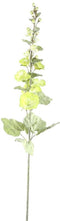PTMD Kunstbloem Hollyhock - 65x26x114 cm - Plastic - Groen
