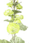 PTMD Kunstbloem Hollyhock - 65x26x114 cm - Plastic - Groen