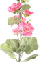 PTMD Kunstbloem Hollyhock - 65x26x114 cm - Plastic - Roze