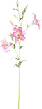 PTMD Kunstbloem Lily - 61x48x132 cm - Plastic - Wit
