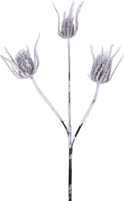 PTMD Kunstplant Distel - 47x27x88 cm - Kunststof - Goud