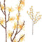 PTMD Kunsttak Hamamelis - 60x55x110 cm - Polyester - Geel