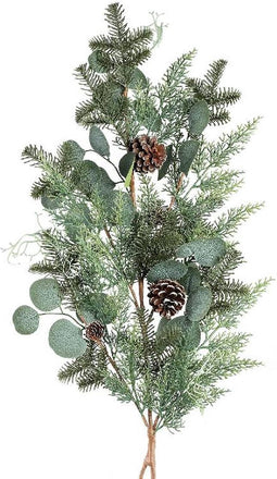 PTMD Kunsttak Harte - 76x38x6 cm - Polyetheen - Groen