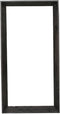 PTMD Kyro Black Acacia Wood Rectangle Mirror Large