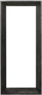 PTMD Kyro Black Acacia Wood Rectangle Mirror Small