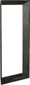 PTMD Kyro Black Acacia Wood Rectangle Mirror Small