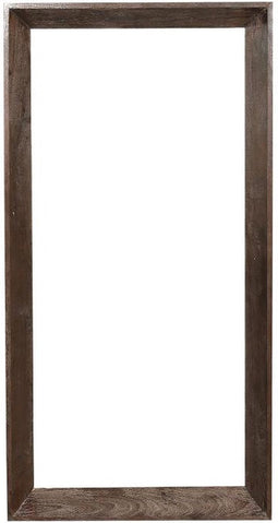 PTMD Kyro Brown Acacia Wood Rectangle Mirror Large