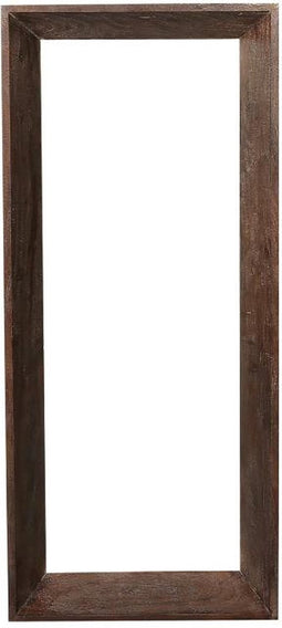 PTMD Kyro Brown Acacia Wood Rectangle Mirror Small