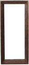 PTMD Kyro Brown Acacia Wood Rectangle Mirror Small
