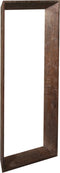 PTMD Kyro Brown Acacia Wood Rectangle Mirror Small