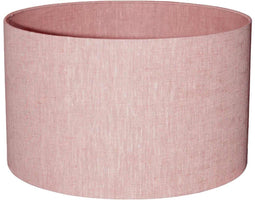 PTMD Lampenkap Rivvo - 40x40x24 cm - Katoen - Roze