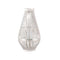 PTMD Lantaarn Lysia - 25x25x48 cm - Glas - Wit