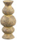 PTMD Larry Brown Cement Candleholder Round High Bulbs S