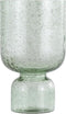 PTMD Laurynn Green Stone Look Glass Stormlight On Base